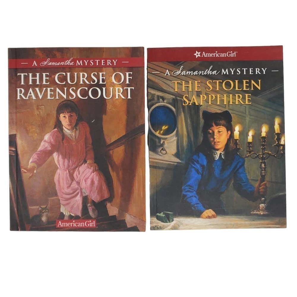American Girl A Samantha Mystery The Stolen Sapphire Book Lot of 2